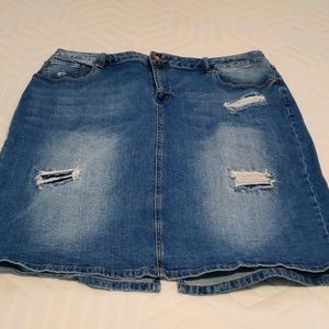 Jean skirt